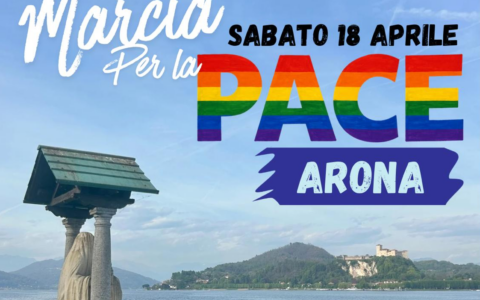 Arona, marcia per la pace lungo le vie della città: appuntamento sabato 18 aprile
