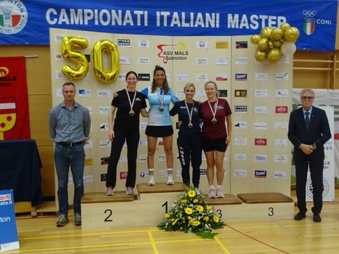 Badminton Novi: tre podi per Valentina Avvento ai Campionati Italiani Master