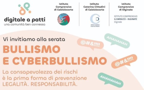 Bullismo e cyberbullismo: se ne parla a Calolziocorte