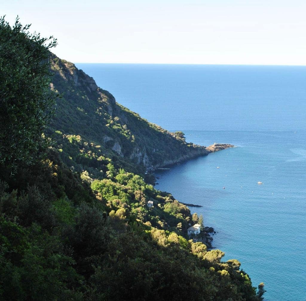 Camogli, chiuso temporaneamente il sentiero per Punta Chiappa per motivi di sicurezza