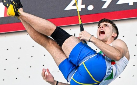 C’è il Campionato italiano di arrampicata Speed: occhi puntati su Matteo Zurloni