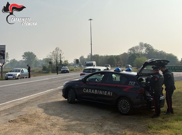 Controlli dei Carabinieri di Crema: due denunce e tre segnalati per droga