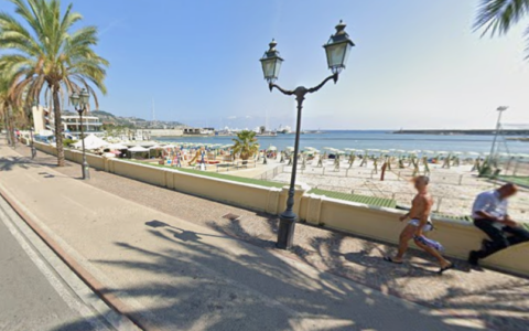 Corso Trento e Trieste:  un tratto di nuovo non balneabile