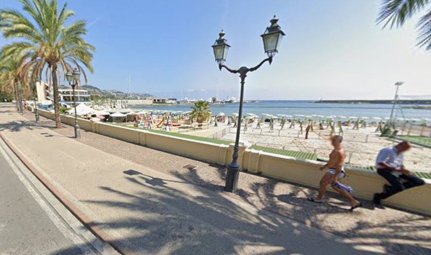 Corso Trento e Trieste:  un tratto di nuovo non balneabile