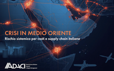 Crisi in Medio Oriente: rischio sistemico per costi e supply chain italiane