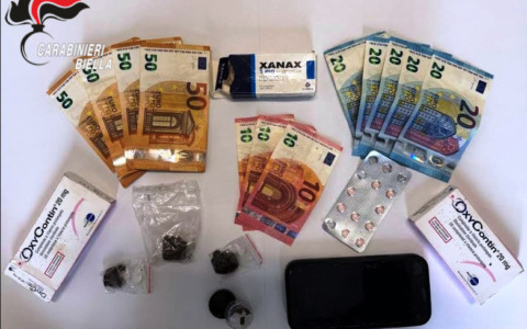 Droga e oppioidi: sequestri e una denuncia dopo un controllo stradale