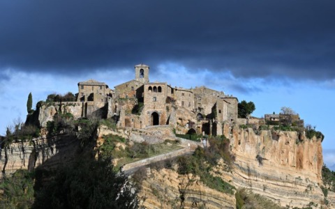 Droni per il monitoraggio di Civita di Bagnoregio: centinaia di foto scattate per la conservazione del patrimonio