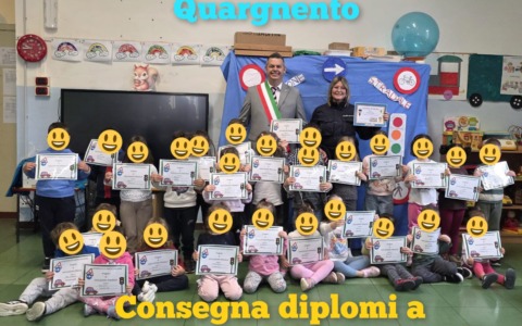Educazione stradale: il progetto alla scuola dell’infanzia di Quargnento