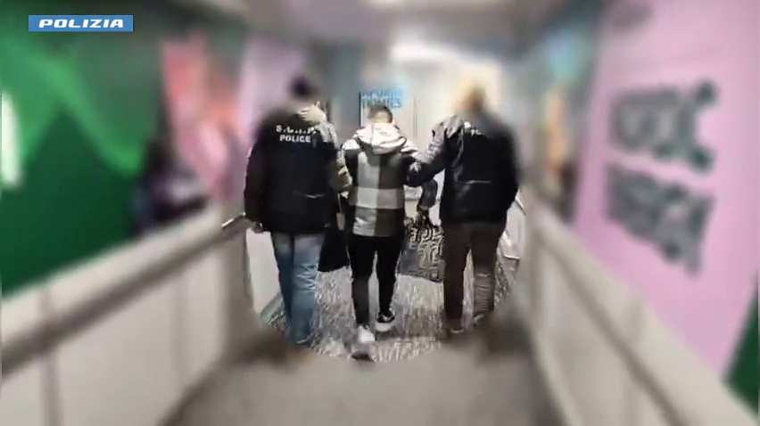 Estradato dalla Finlandia il secondo presunto aggressore di Cicalone