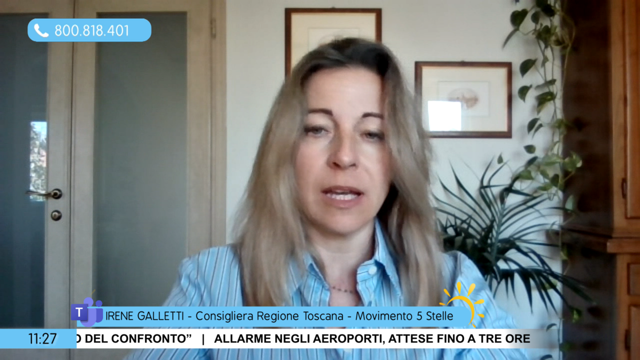 Galletti (M5S): “La pace in Medio Oriente è prioritaria, non il rafforzamento dell’industria delle armi. L’emergenza carburanti e materie prime è il risultato di politiche inadeguate”