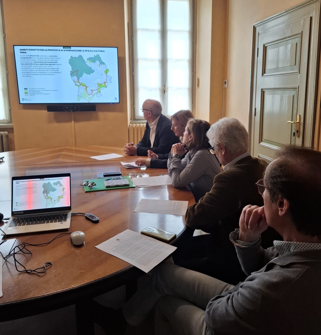 Il Parco delle Piane Agricole aggregato al Parco dei Colli, che si estenderà al 46 per cento della città