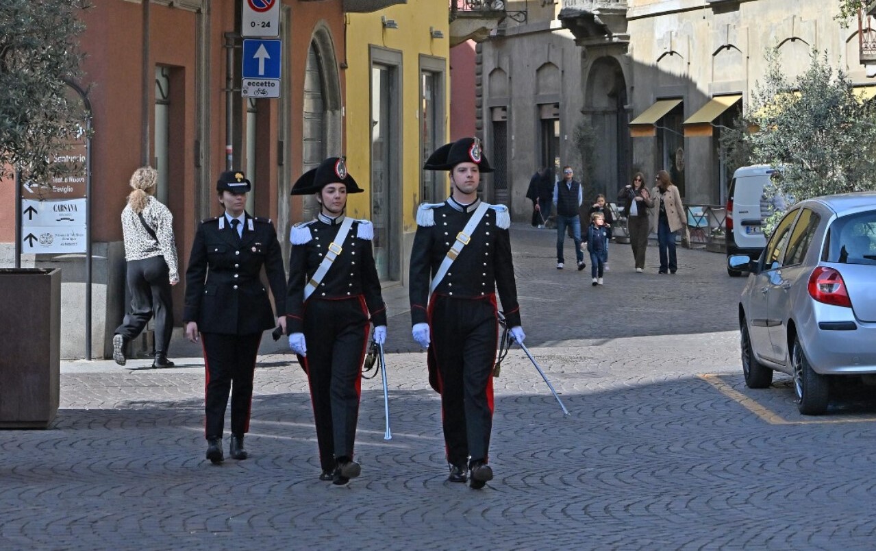 In alta uniforme per Pasqua: pattugliamenti speciali per l’Arma bergamasca