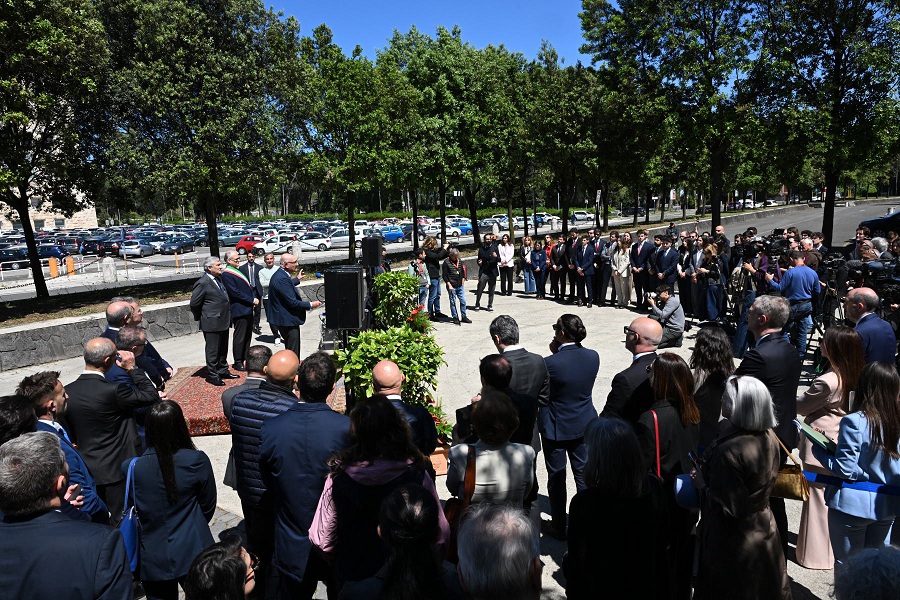 Inaugurate cinque nuove targhe dei Giusti della Farnesina