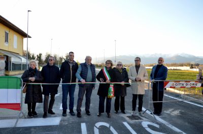 Inaugurato il nuovo parcheggio in via Vaccarezza a Ciriè: 60 posti auto per residenti e pendolari