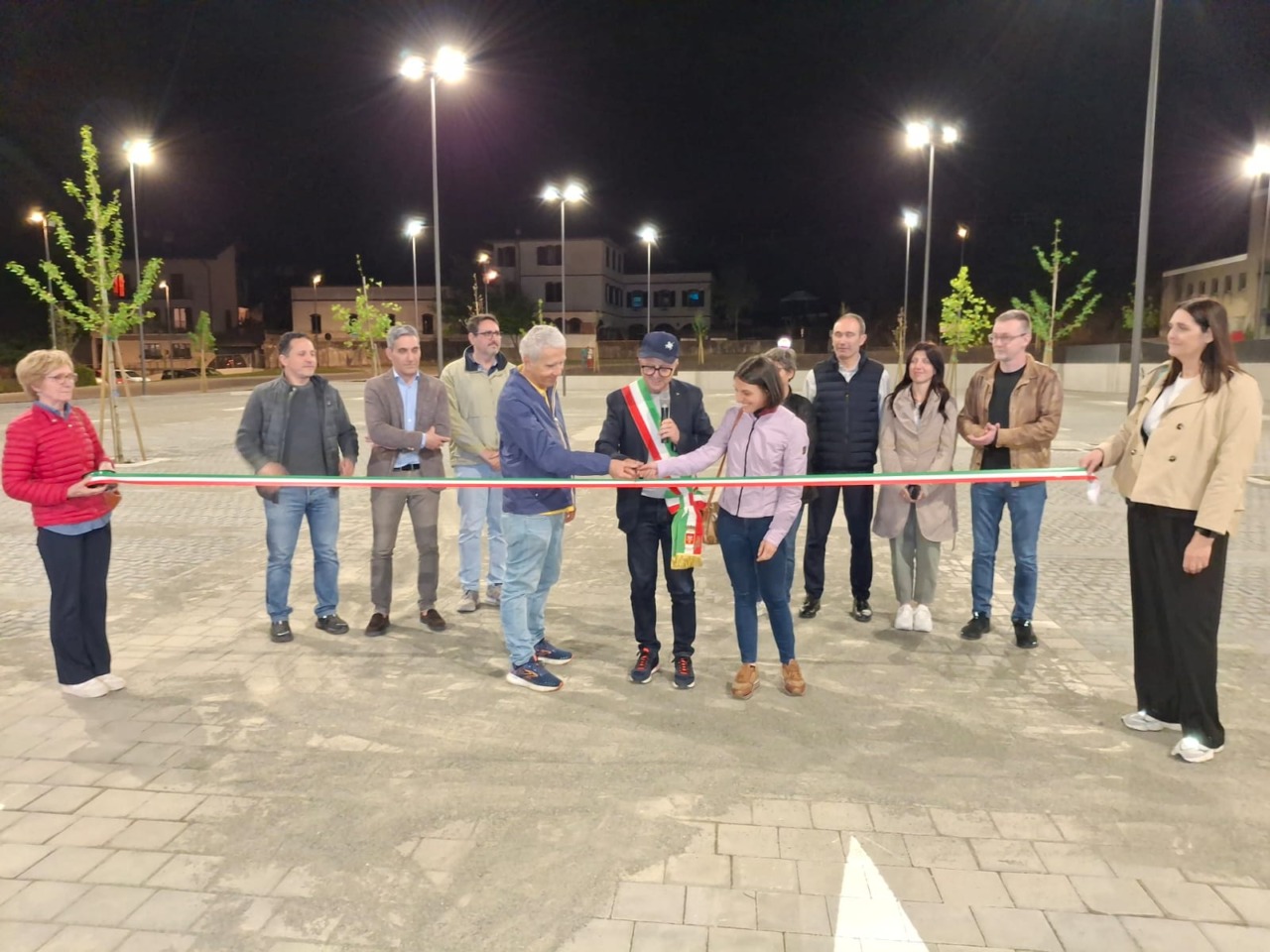 Inaugurato il parcheggio nell’ex campo delle suore