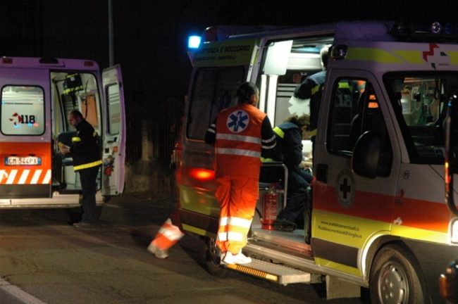 Interventi del 118 a Mantova nella notte tra giovedì 9 e venerdì 10 aprile 2026: incidente a Borgo Virgilio