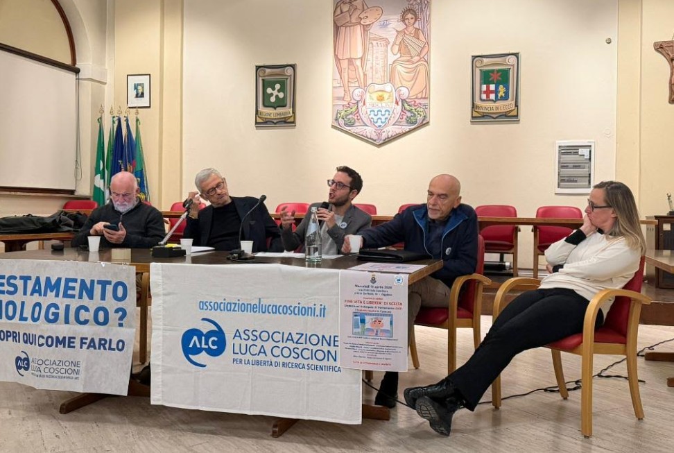 La Cellula Coscioni Lecco apre uno Sportello Biotestamento a Oggiono