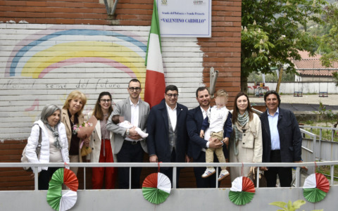 La scuola di Trivio intitolata al Prof. Valentino Cardillo