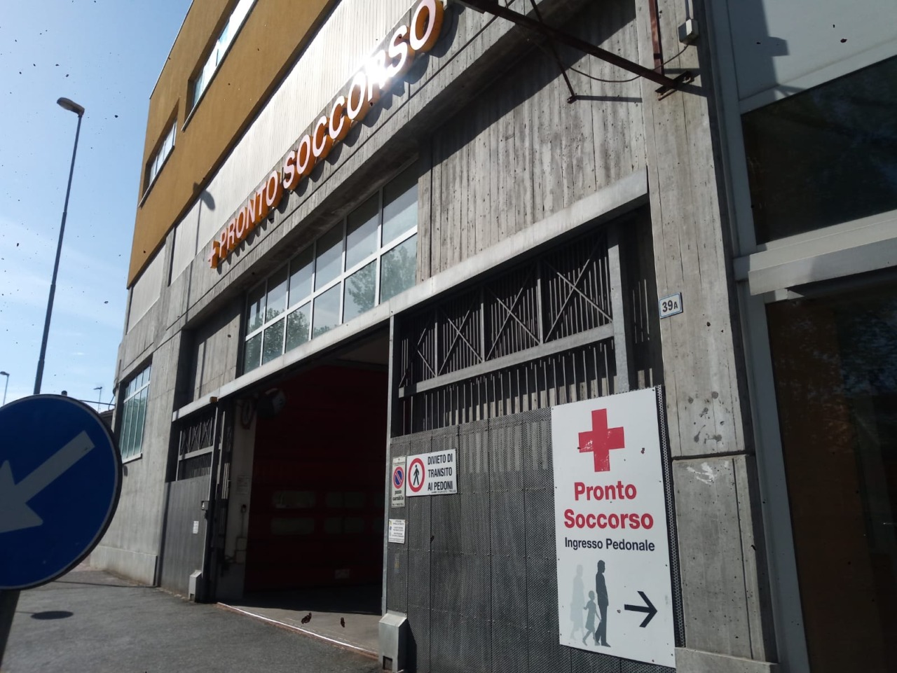 Lavori di rifacimento della pavimentazione del Pronto Soccorso dell’ospedale di Alessandria