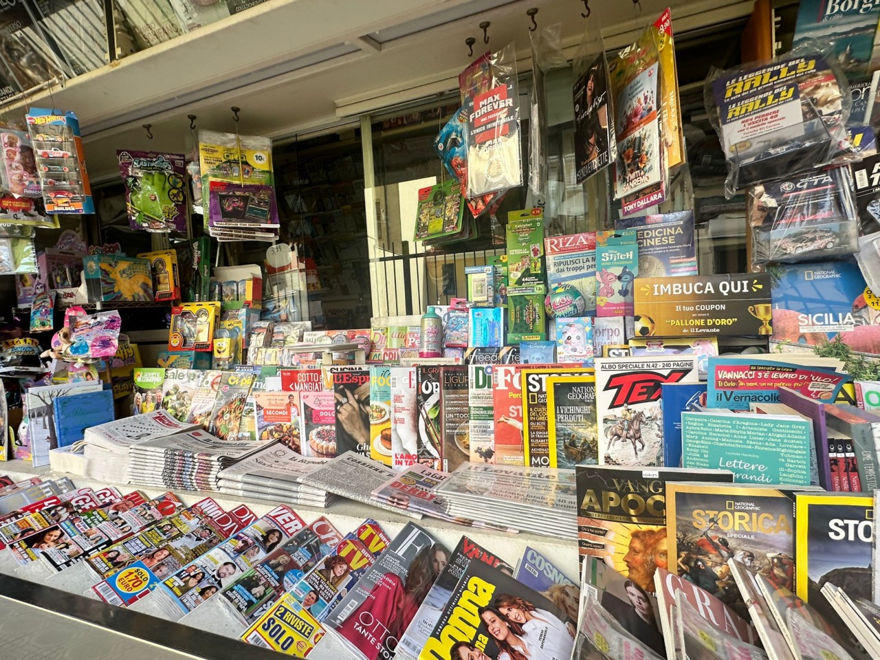 Le edicole nel Levante ci sono eccome! Ecco dove sono le 75  rivendite Comune per Comune