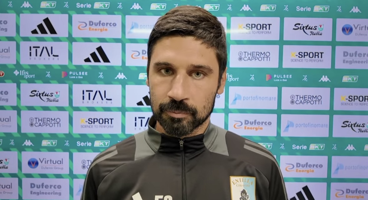 Mantova-Virtus Entella: il commento pre partita di Mister Chiappella