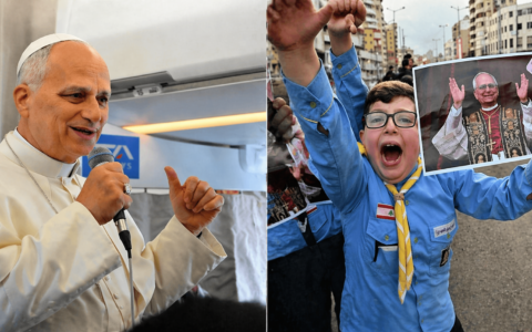 Papa Leone di ritorno dall’Africa: “Porto con me la foto di un bambino ucciso in Libano”