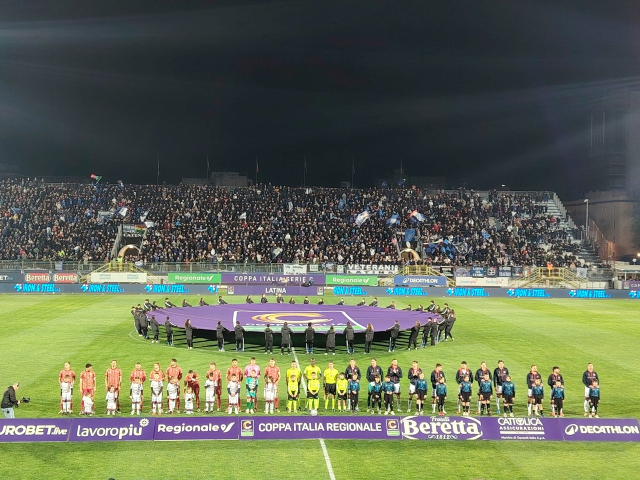 Il Il Latina vince (1-0), ma la Coppa è del Potenza. “Serata emozionante, peccato” IL VIDEO