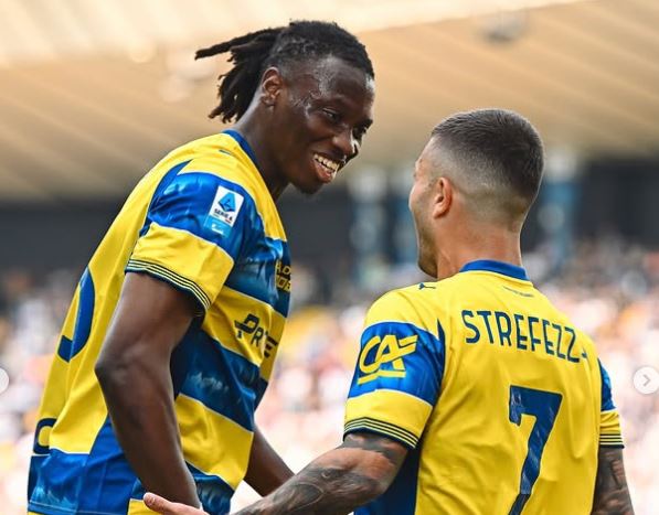 Parma, tutti pazzi per Nesta Elphege