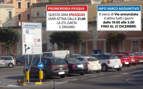 Parte la ZTL nel centro storico di Sant’Erasmo