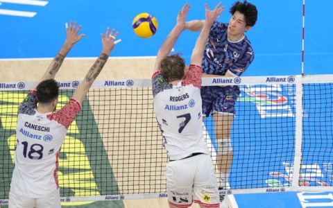 Play off 5° posto, Cisterna cade a Milano. 3 a 0 per i meneghini in gara 1