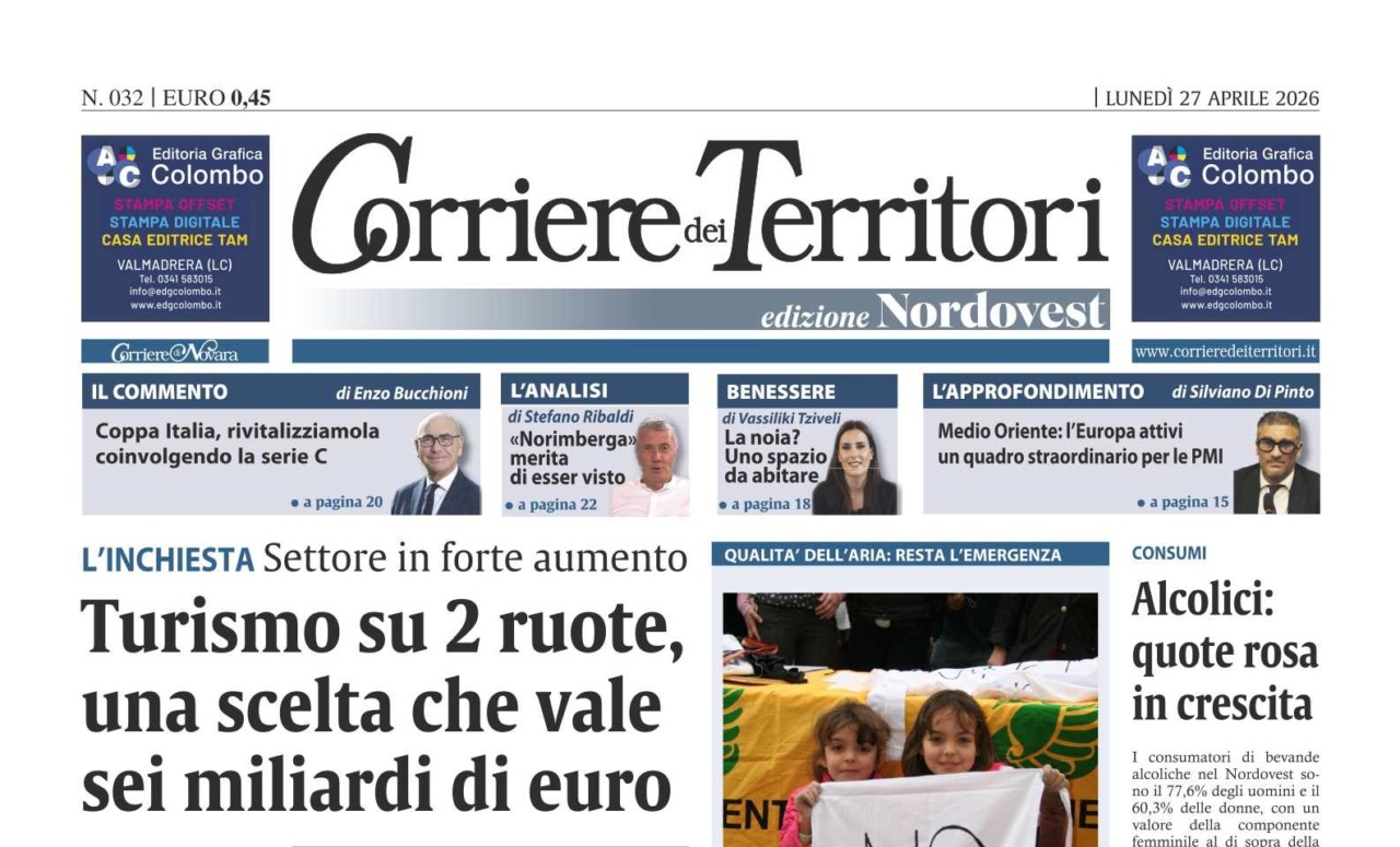 Quelle del Nordovest sono terre di cicloturisti: l’inchiesta della settimana sul Corriere dei Territori