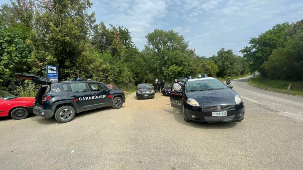 Rave party in Val di Cecina