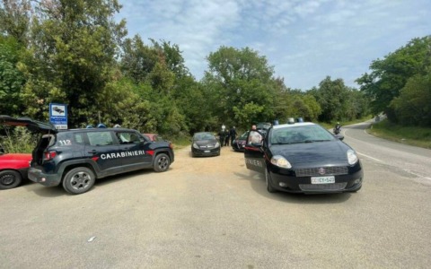 Rave party in Val di Cecina