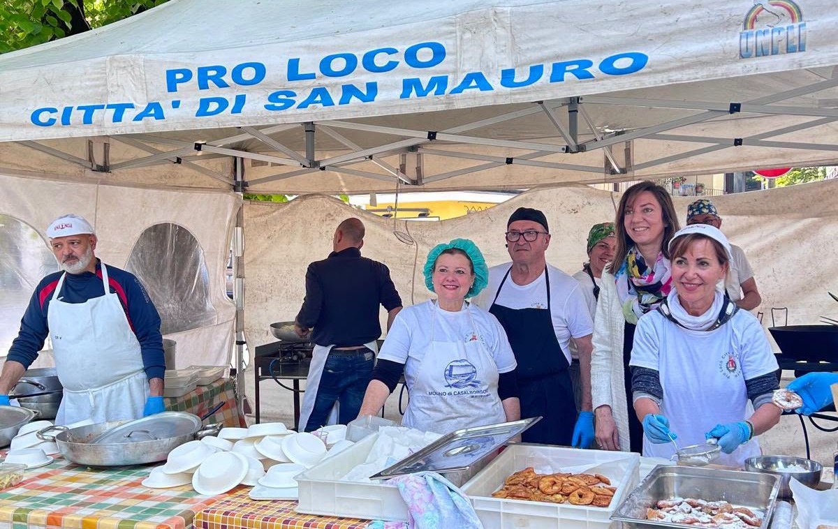San Mauro, successo per l’Agnolottata della Pro loco: serviti oltre 250 pasti