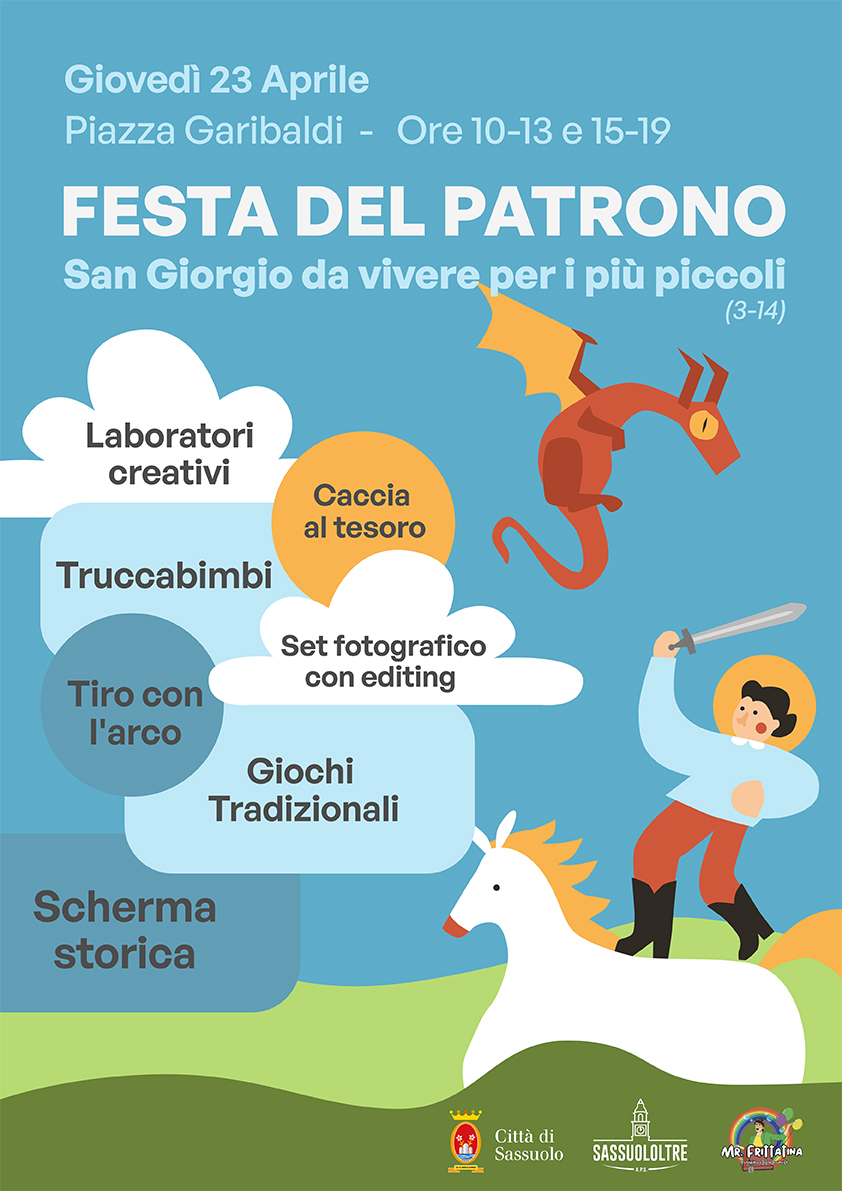 Sassuolo si prepara a festeggiare il patrono San Giorgio