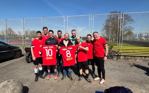 Sindaco e Momo Team giocano con i detenuti del carcere monzese