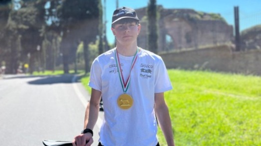 Soldarini sesto  al Gp Liberazione di Roma