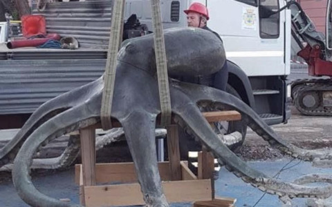 Statua del polpo a Rapallo: Carannante presenta un’interrogazione alla Giunta