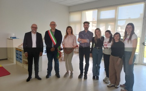 Taglio del nastro per l’asilo nido comunale di Ravello