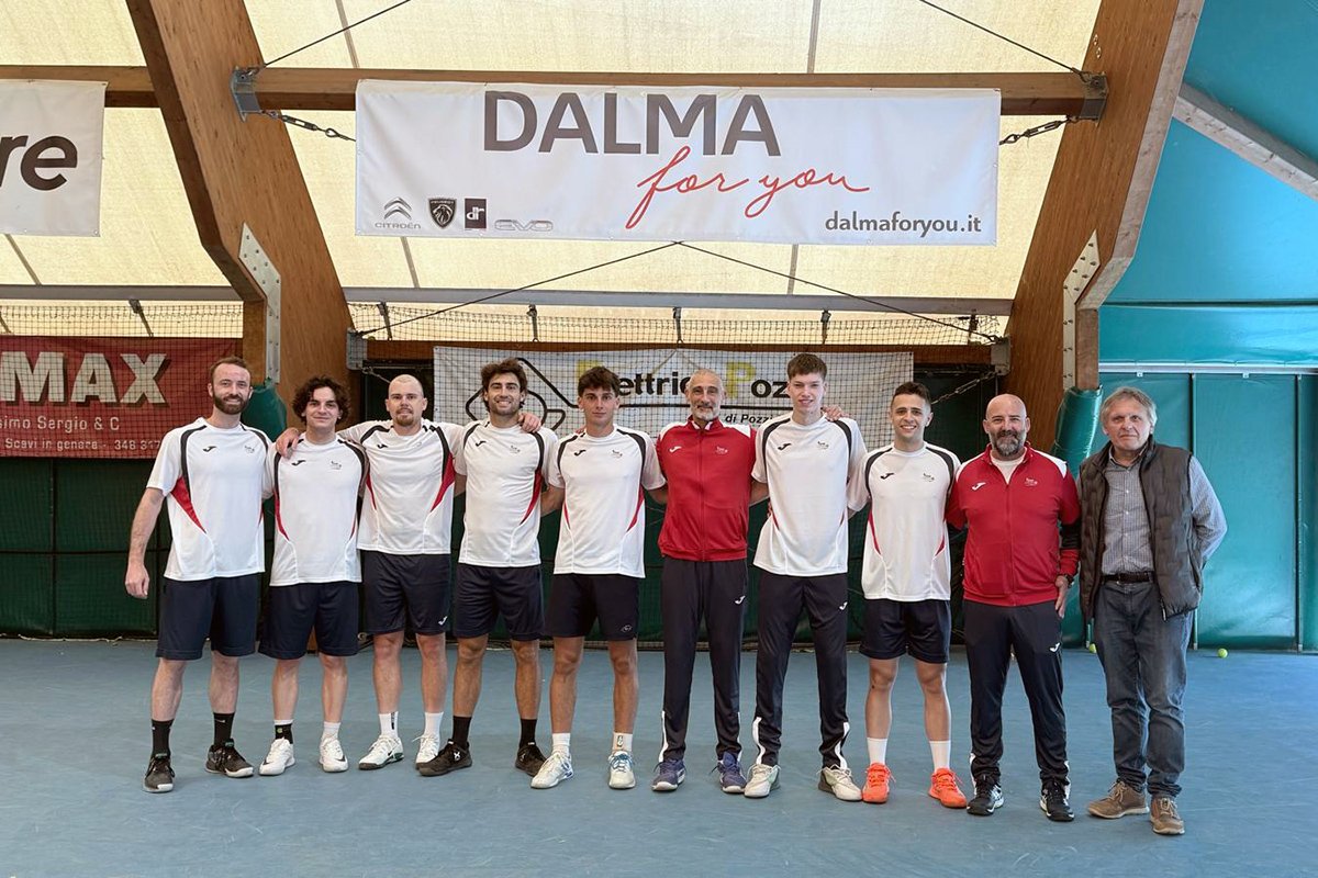 Tennis, inizio perfetto per il Ct Ceriano in B1