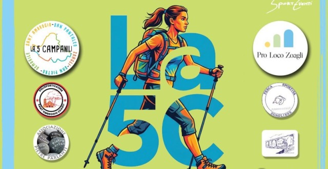 Torna la Marcia dei 5 Campanili a Zoagli
