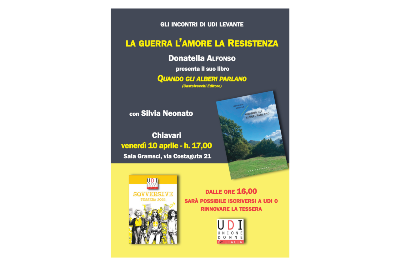 Un nuovo appuntamento di Udi Levante a Chiavari