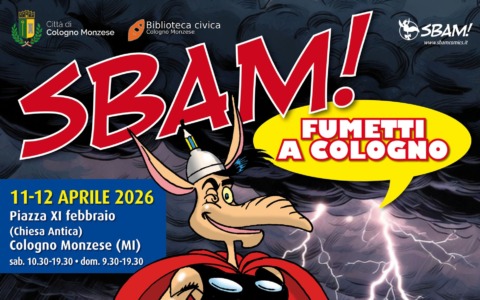 Un weekend in Martesana dedicato al mondo del fumetto: Sbam!