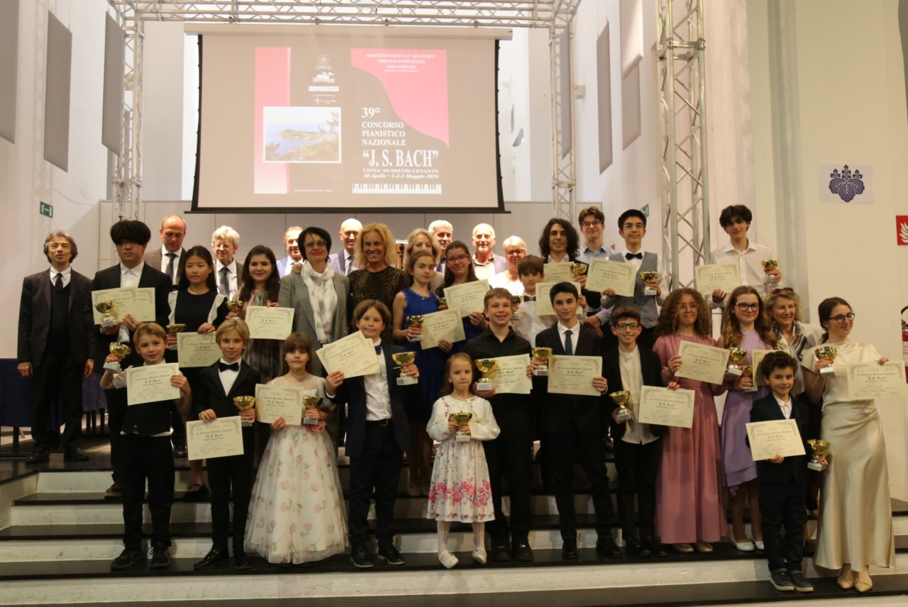 A 9 anni trionfa al Concorso Bach:  Evan Miliani è il vincitore assoluto a Sestri Levante