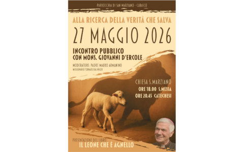 A Carasco un incontro con Monsignor Giovanni D’Ercole