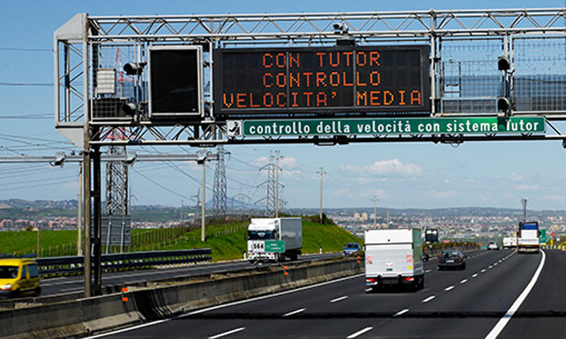 A7 Milano-Genova, attivati sei nuovi Tutor: ecco dove saranno
