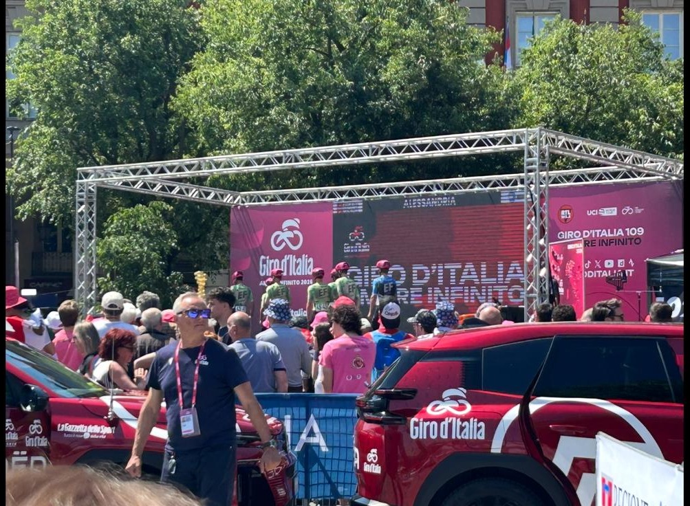 Alessandria in rosa per la 13° tappa del Giro d’Italia