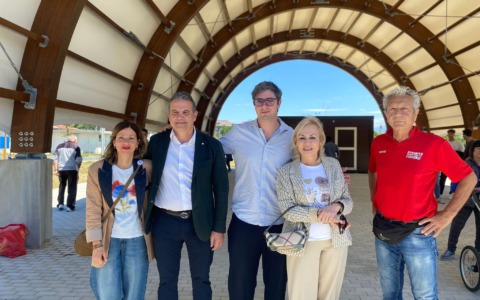 Apre l’impianto sportivo Vincenzo D’Amico: fruibili da subito l’area fitness e la pista di atletica