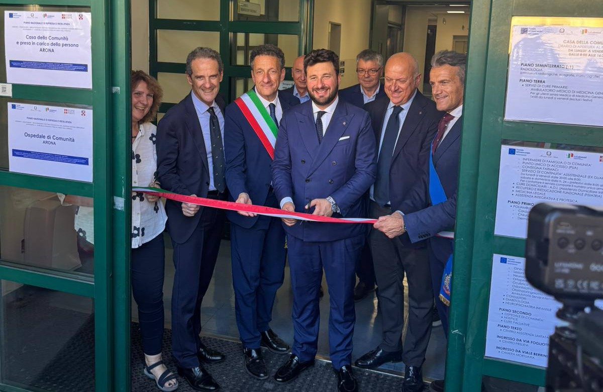 Arona inaugura la Casa della Comunità e l’Ospedale di Comunità: nuova sanità territoriale al servizio dei cittadini