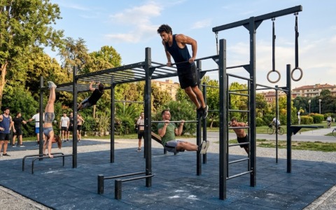 Calisthenics, open day al nuovo parco di Grignano